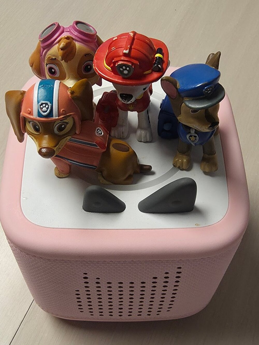 Pink Tonies Screen Free Audio Tonie 2 Box Playset with 4 Paw Patrol Characters